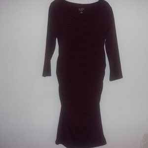Striped Maternity Dress (NWOT)